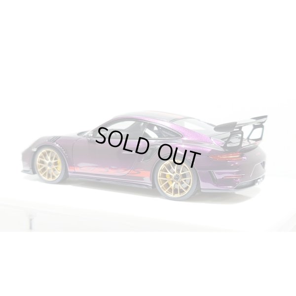 画像3: EIDOLON 1/43 Porsche 911 (991.2) GT3 RS Weissach package 2018 Alba Cielo with Body Stirpes Limited 33 pcs.