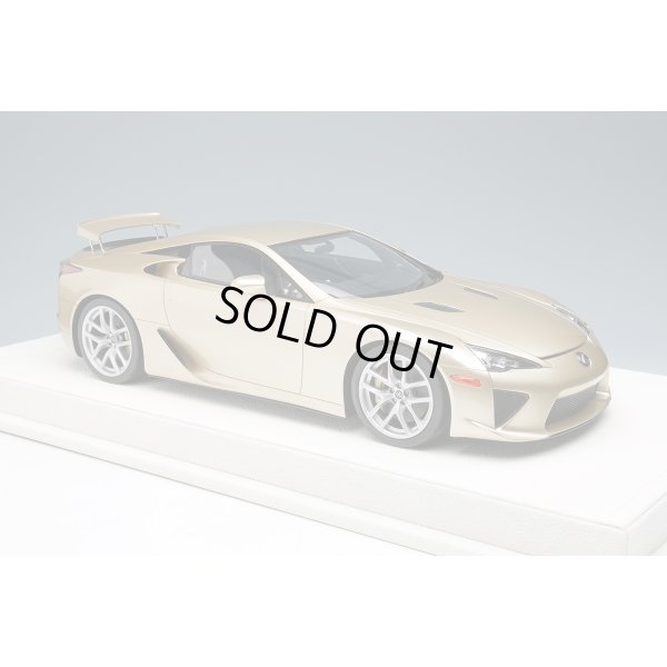 画像5: EIDOLON 1/18 Lexus LFA 2010 Rear Wing up Crystal Gold Limited 30 pcs.