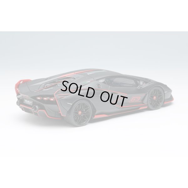 画像4: EIDOLON COLLECTION 1/43 Lamborghini Sian FKP 37 2019 with Stripe Nero Nemesis Limited 60 pcs.