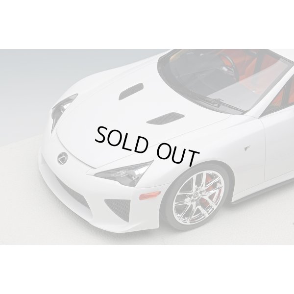 画像7: EIDOLON 1/18 Lexus LFA 2010 Rear Wing up Whitest White Limited 50 pcs.