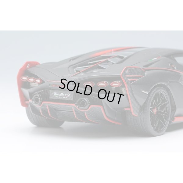 画像7: EIDOLON COLLECTION 1/43 Lamborghini Sian FKP 37 2019 with Stripe Nero Nemesis Limited 60 pcs.