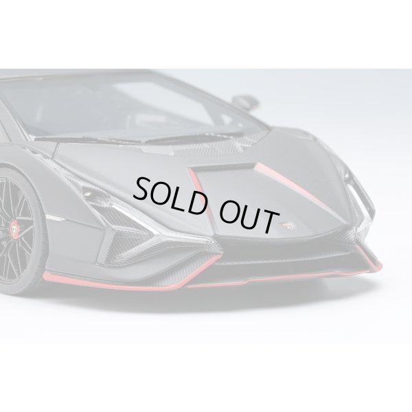 画像6: EIDOLON COLLECTION 1/43 Lamborghini Sian FKP 37 2019 with Stripe Nero Nemesis Limited 60 pcs.