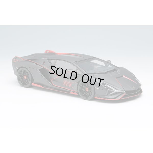 画像5: EIDOLON COLLECTION 1/43 Lamborghini Sian FKP 37 2019 with Stripe Nero Nemesis Limited 60 pcs.