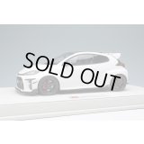 EIDOLON 1/18 TOM'S GR Yaris 2021 Platinum White Pearl Mica