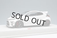 EIDOLON 1/18 TOM'S GR Yaris 2021 Platinum White Pearl Mica