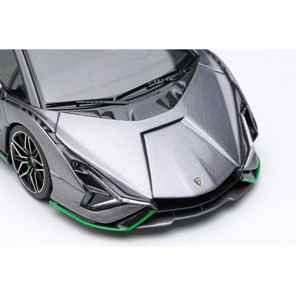 画像6: EIDOLON COLLECTION 1/43 Lamborghini Sian FKP 37 2019 with Stripe Grigio Lynx Limited 60 pcs.