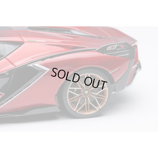 画像8: EIDOLON COLLECTION 1/43 Lamborghini Sian FKP 37 2019 with Stripe Rosso Efesto Limited 60 pcs.