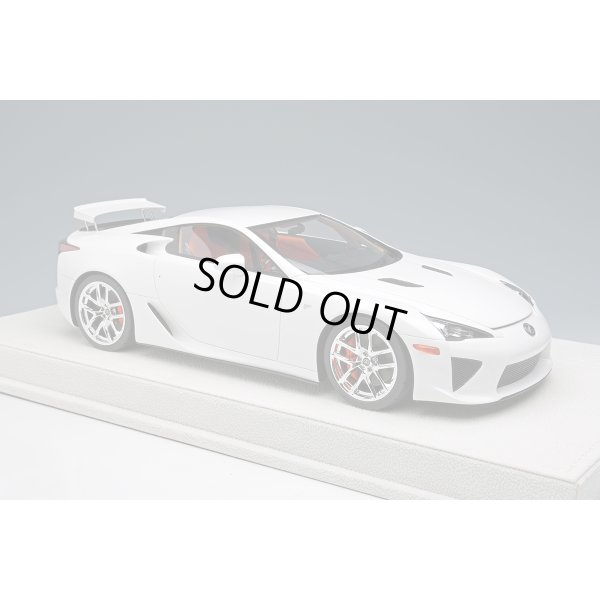 画像5: EIDOLON 1/18 Lexus LFA 2010 Rear Wing up Whitest White Limited 50 pcs.