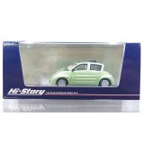 Hi Story 1/43 Toyota WiLL Vi (2000) Yellow Green Metallic Opal