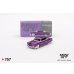 画像1: MINI GT 1/64 Lincoln Capri Hot Rod 1954 Metallic Purple (LHD) (1)