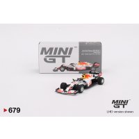 MINI GT 1/64 Red Bull RB16B 2021 3rd place winner #11 Turkish Grand Prix Sergio Perez