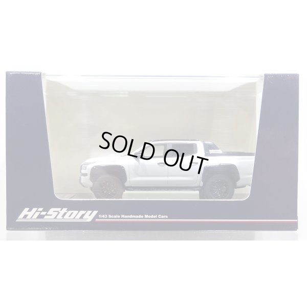 画像1: Hi Story 1/43 MITSUBISHI TRITON Double Cab 4WD (2024) White Diamond