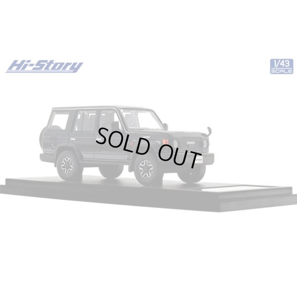 画像4: Hi Story 1/43 Toyota LAND CRUISER 70 AX (2023) Attitude Black Mica