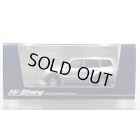 Hi Story 1/43 MITSUBISHI PAJERO Long SUPER EXCEED DI-DIESEL 3200 (1999) Satellite Silver/Queen's Silver