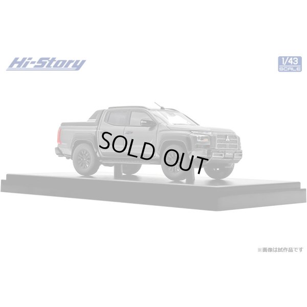 画像4: Hi Story 1/43 MITSUBISHI TRITON Double Cab 4WD (2024) Graphite Gray Metallic