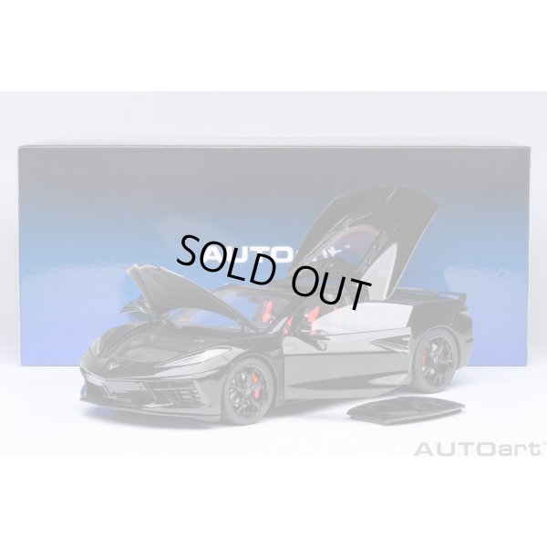 画像23: AUTOart 1/18 Chevrolet Corvette C8 Stingray Z51 (Black)