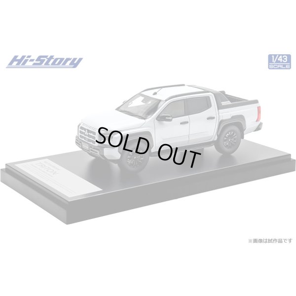 画像2: Hi Story 1/43 MITSUBISHI TRITON Double Cab 4WD (2024) White Diamond