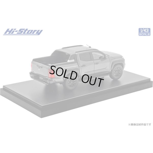 画像3: Hi Story 1/43 MITSUBISHI TRITON Double Cab 4WD (2024) Graphite Gray Metallic