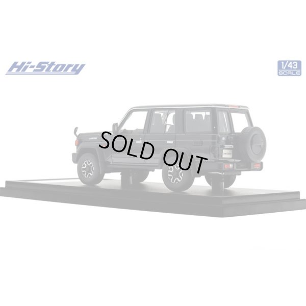 画像5: Hi Story 1/43 Toyota LAND CRUISER 70 AX (2023) Attitude Black Mica