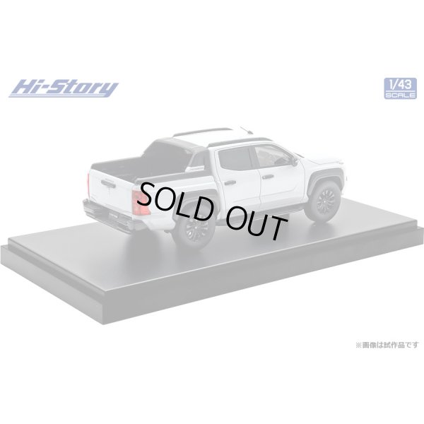 画像3: Hi Story 1/43 MITSUBISHI TRITON Double Cab 4WD (2024) White Diamond