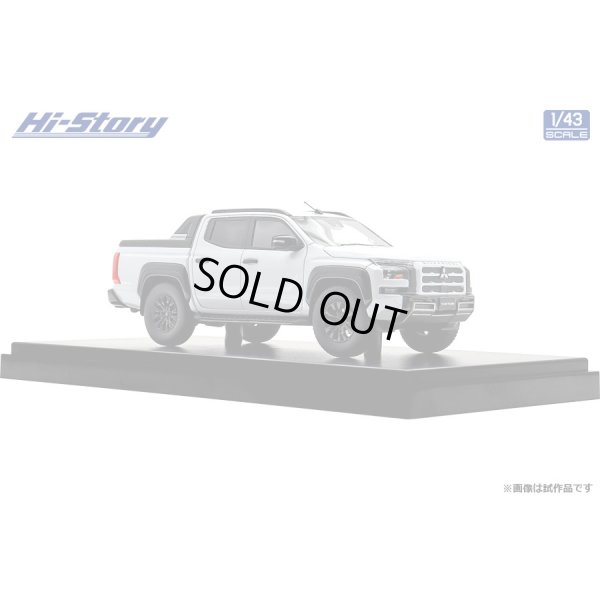 画像4: Hi Story 1/43 MITSUBISHI TRITON Double Cab 4WD (2024) White Diamond