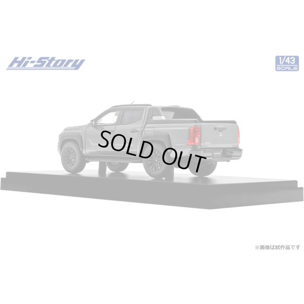 画像5: Hi Story 1/43 MITSUBISHI TRITON Double Cab 4WD (2024) Graphite Gray Metallic