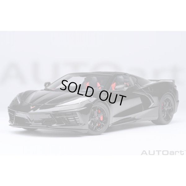 画像19: AUTOart 1/18 Chevrolet Corvette C8 Stingray Z51 (Black)