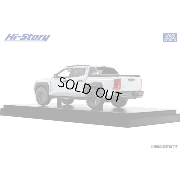 画像5: Hi Story 1/43 MITSUBISHI TRITON Double Cab 4WD (2024) White Diamond