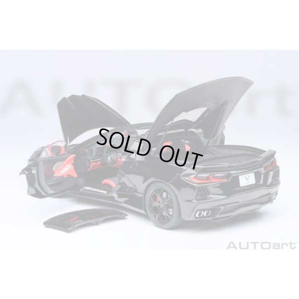 画像18: AUTOart 1/18 Chevrolet Corvette C8 Stingray Z51 (Black)