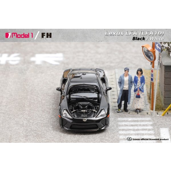 画像6: MODEL 1 1/64 Lexus LFA (LFA10) - Black