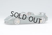 EIDOLON COLLECTION 1/43 Porsche Carrera GT 2004 Rear wing up British Racing Green Limited 80 pcs.