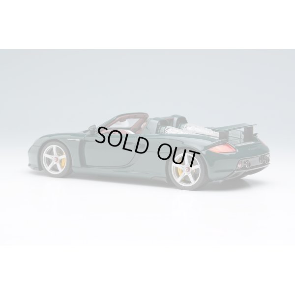 画像3: EIDOLON COLLECTION 1/43 Porsche Carrera GT 2004 Rear wing up British Racing Green Limited 80 pcs.