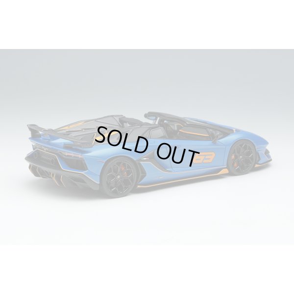 画像4: EIDOLON COLLECTION 1/43 Lamborghini Aventador SVJ 63 Roadster 2019 Blue Arione Limited 63 pcs.