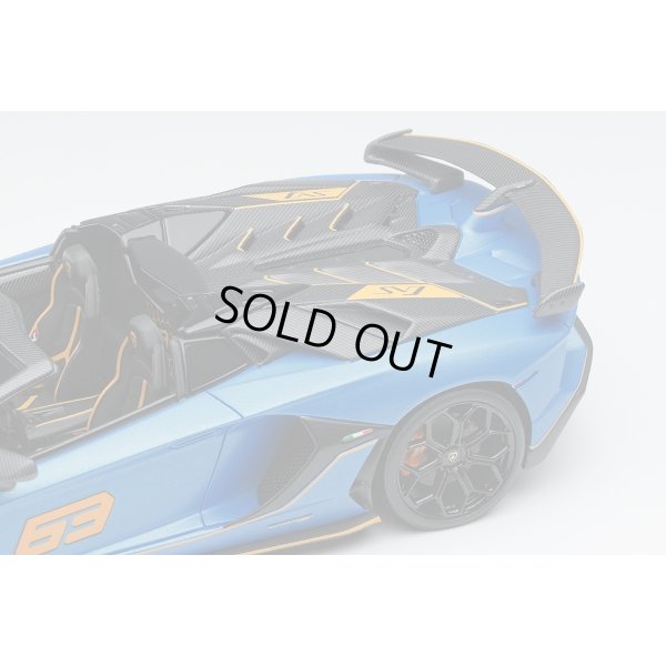 画像7: EIDOLON COLLECTION 1/43 Lamborghini Aventador SVJ 63 Roadster 2019 Blue Arione Limited 63 pcs.