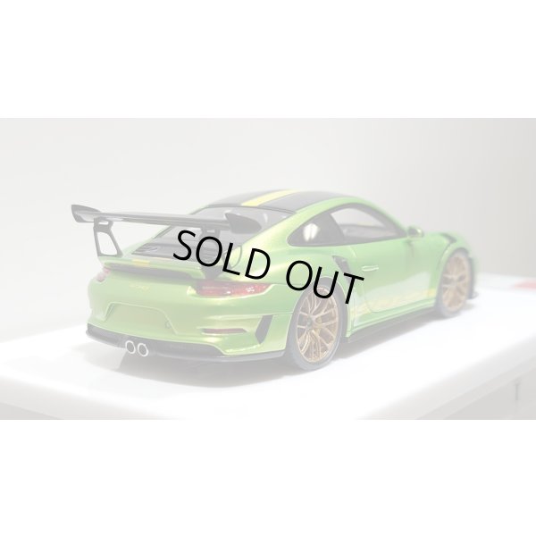 画像10: EIDOLON 1/43 Porsche 911 (991.2) GT3 RS Weissach package 2018 Giallo Verde Pearl with Body Stirpes Limited 32 pcs.