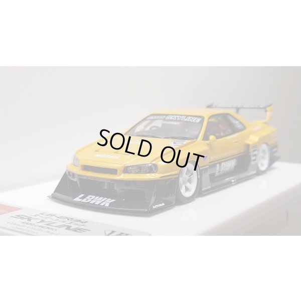 画像9: EIDOLON 1/43 LB-ER34 Super Silhouette SKYLINE Grande Giallo Pearl / Gummetallic Tow-tone color Limited 32 pcs.