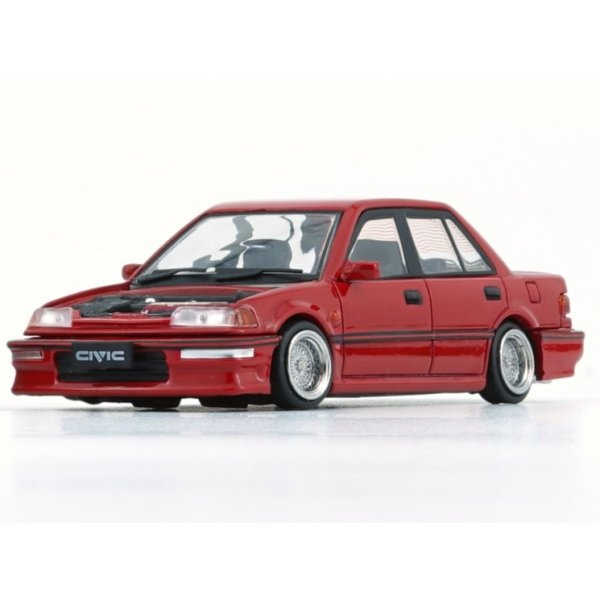 画像3: BM CREATIONS 1/64 Honda Civic EF2 1991 Red (RHD)