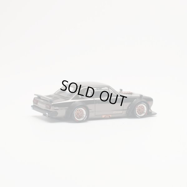 画像2: POP RACE 1/64 SKYLINE GT-R V8 DRIFT (HAKOSUKA) DARK CHROME