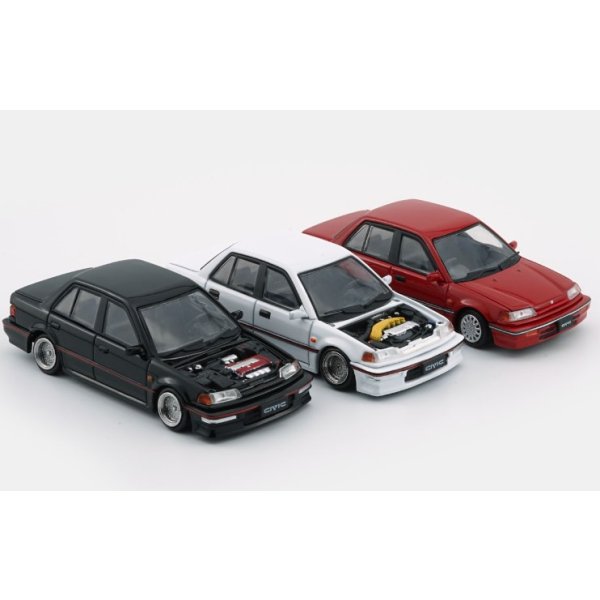 画像19: BM CREATIONS 1/64 Honda Civic EF2 1991 Red (RHD)