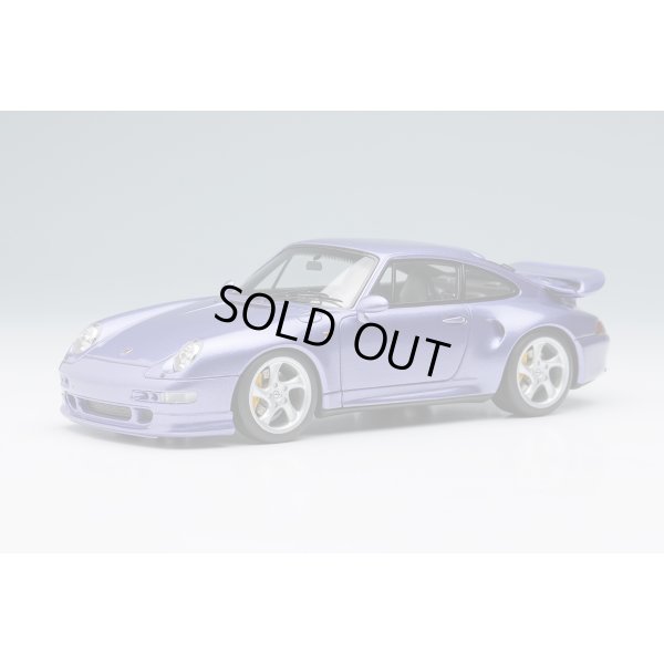 画像2: VISION 1/43 Porsche 911 (993) Turbo S 1996 Lavender Blue Metallic Limited 50 pcs.