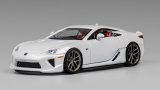 CM MODEL 1/64 Lexus LFA Pearl White