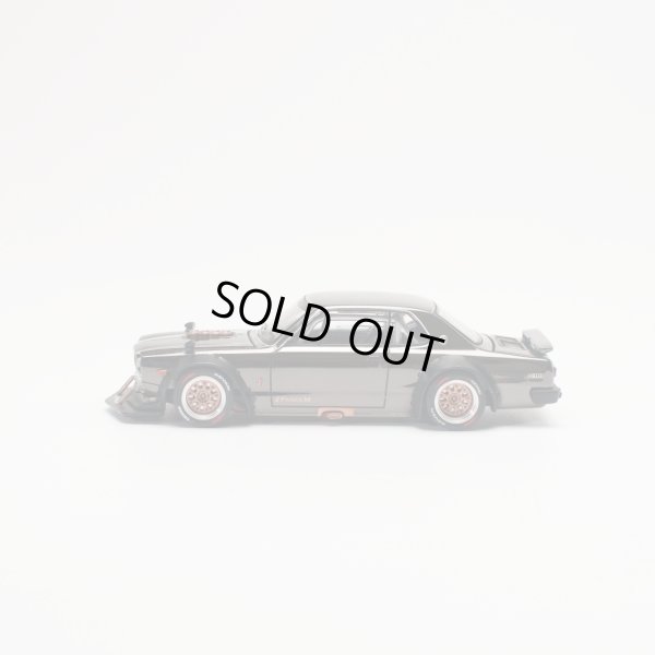 画像3: POP RACE 1/64 SKYLINE GT-R V8 DRIFT (HAKOSUKA) DARK CHROME
