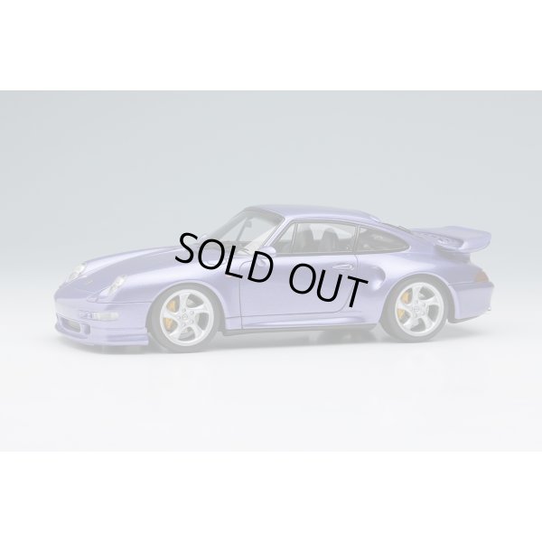 画像1: VISION 1/43 Porsche 911 (993) Turbo S 1996 Lavender Blue Metallic Limited 50 pcs.
