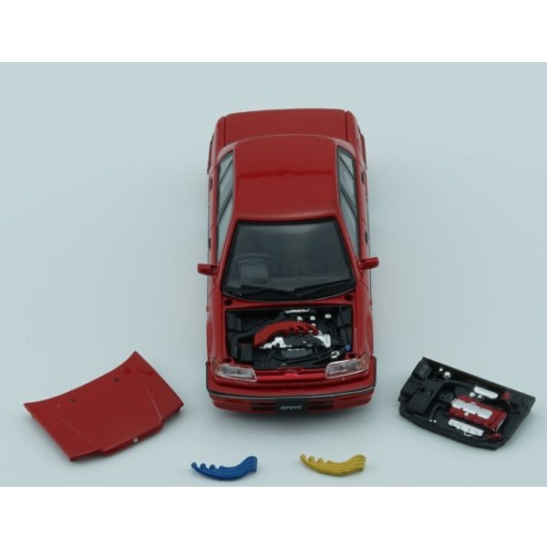 画像15: BM CREATIONS 1/64 Honda Civic EF2 1991 Red (RHD)