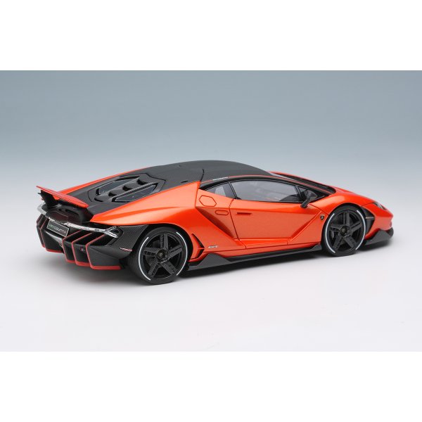 画像4: EIDOLON COLLECTION 1/43 Lamborghini Centenario LP770-4 2016 Rear Wing up Arancio Fuoco Limited 60 pcs.