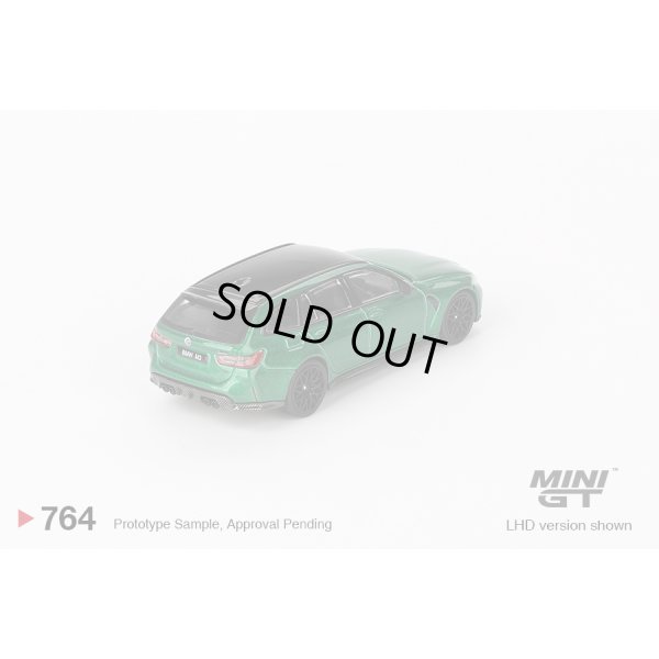 画像3: MINI GT 1/64 BMW M3 Competition Touring Isle of Man Green Metallic (RHD)
