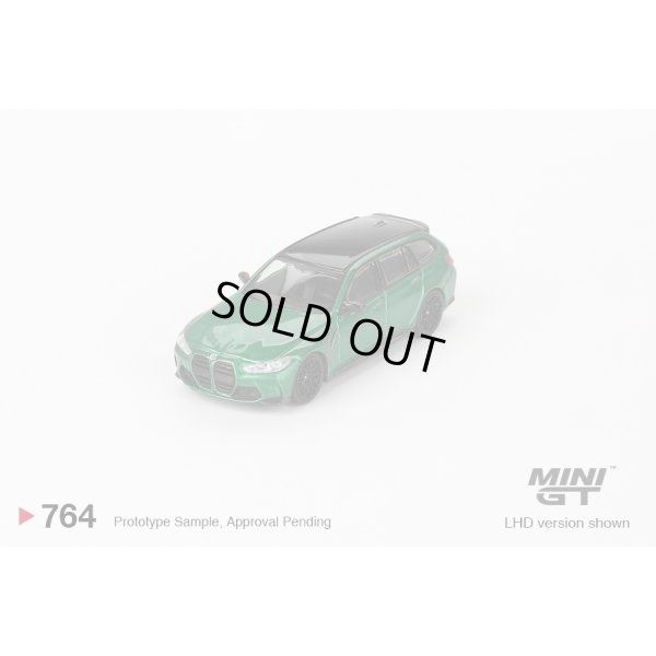 画像2: MINI GT 1/64 BMW M3 Competition Touring Isle of Man Green Metallic (LHD)