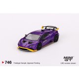MINI GT 1/64 Lamborghini Huracan STO Viola Pasiphae (LHD) [Blister Packaging]