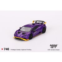 MINI GT 1/64 Lamborghini Huracan STO Viola Pasiphae (LHD) [Blister Packaging]