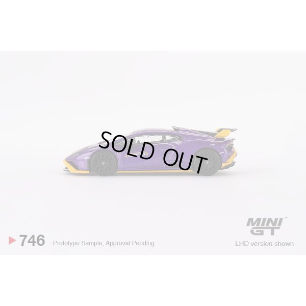 画像3: MINI GT 1/64 Lamborghini Huracan STO Viola Pasiphae (LHD) [Blister Packaging]